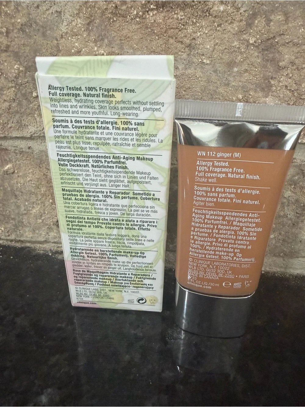 Clinique Even Better Refresh Hydrating Makeup — Ginger (WN 112)